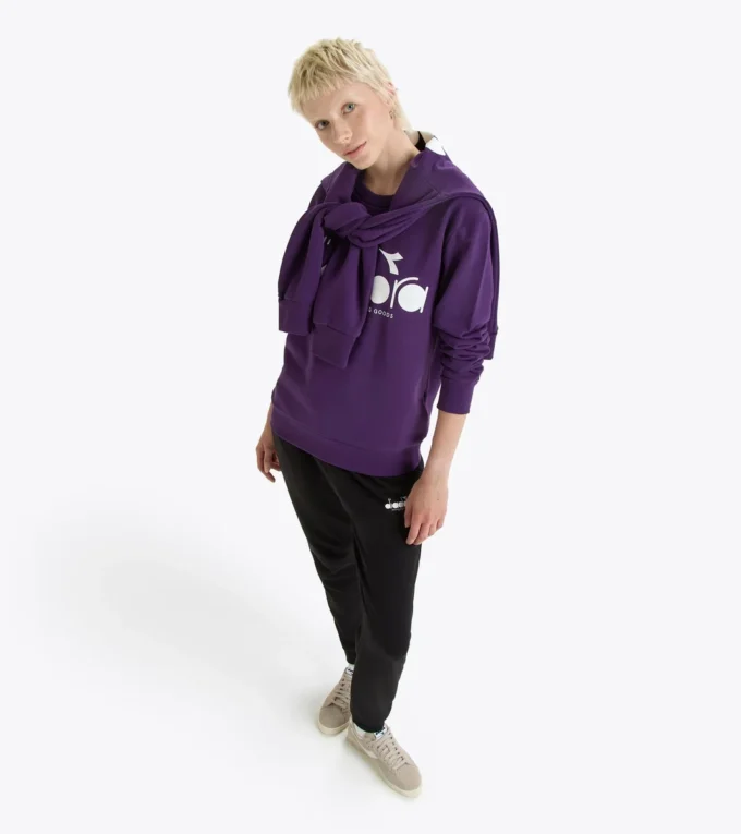 Sweat-shirt Crew Logo Sweat à col rond en coton