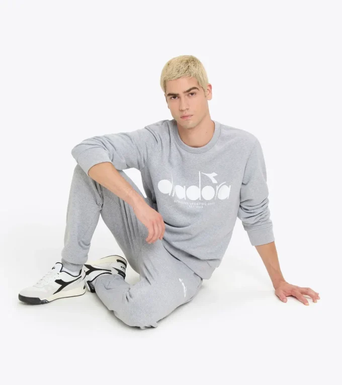 Sweat-shirt Crew Logo Sweat à col rond en coton