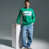 Sweat-shirt Crew Logo Sweat à col rond en coton