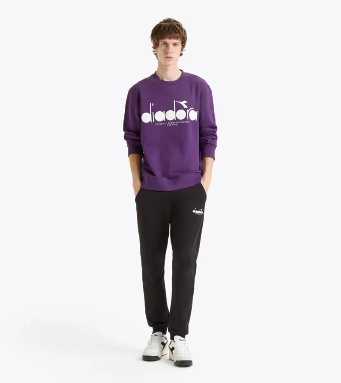 Sweat-shirt Crew Logo Sweat à col rond en coton