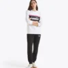 Sweat-shirt Crew Logo Sweat à col rond en coton Sweat-shirt Crew Logo Sweat à col rond en coton