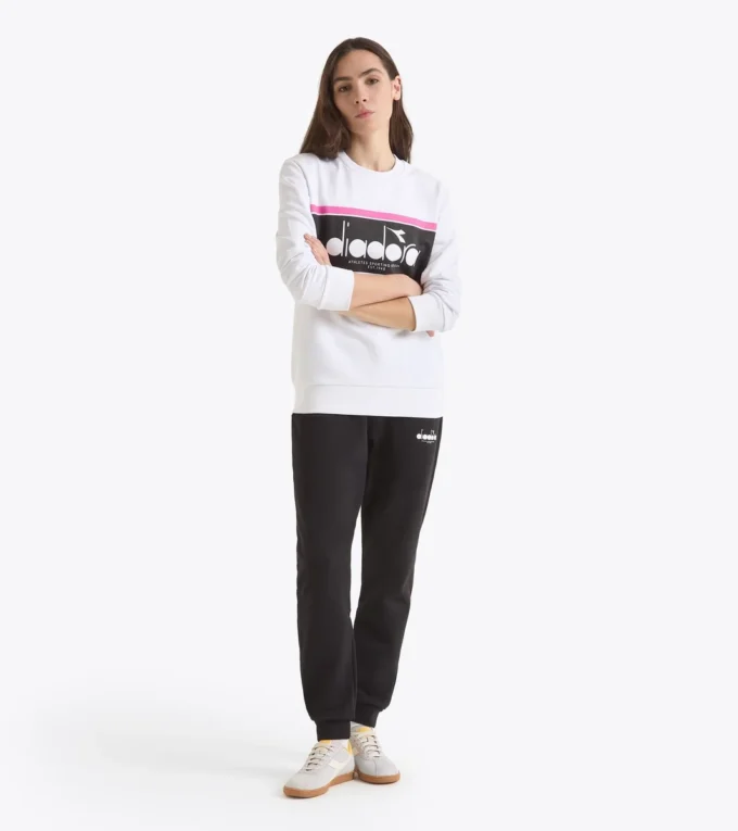 Sweat-shirt Crew Logo Sweat à col rond en coton Sweat-shirt Crew Logo Sweat à col rond en coton