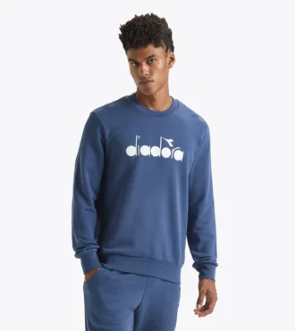 Sweat-shirt Crew Logo Sweat-shirt – Fabriqué en Italie – Unisexe