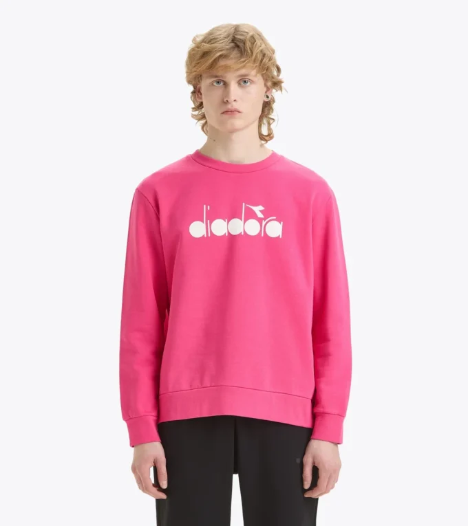 Sweat-shirt Crew Logo Sweat-shirt – Fabriqué en Italie – Unisexe Sweat-shirt Crew Logo Sweat-shirt – Fabriqué en Italie – Unisexe