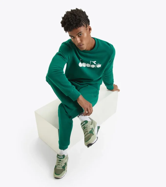 Sweat-shirt Crew Logo Sweat-shirt – Fabriqué en Italie – Unisexe Sweat-shirt Crew Logo Sweat-shirt – Fabriqué en Italie – Unisexe