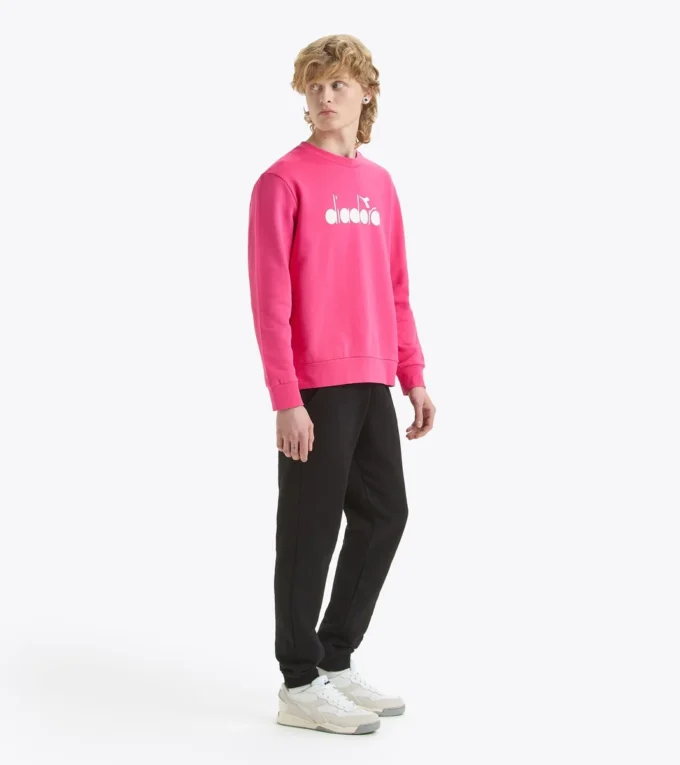 Sweat-shirt Crew Logo Sweat-shirt – Fabriqué en Italie – Unisexe Sweat-shirt Crew Logo Sweat-shirt – Fabriqué en Italie – Unisexe