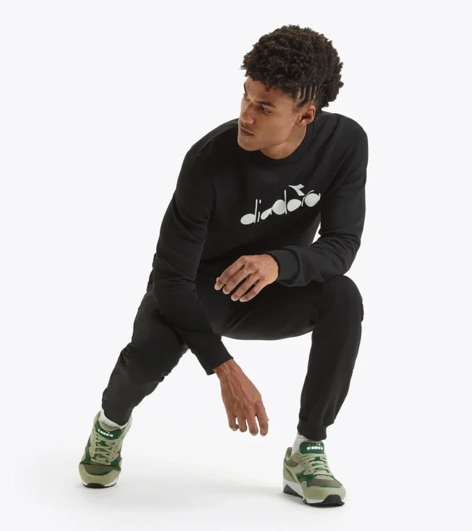 Sweat-shirt Crew Logo Sweat-shirt – Fabriqué en Italie – Unisexe Sweat-shirt Crew Logo Sweat-shirt – Fabriqué en Italie – Unisexe