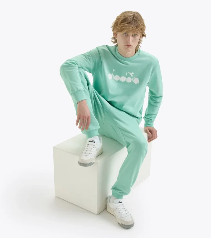 Sweat-shirt Crew Logo Sweat-shirt – Fabriqué en Italie – Unisexe Sweat-shirt Crew Logo Sweat-shirt – Fabriqué en Italie – Unisexe