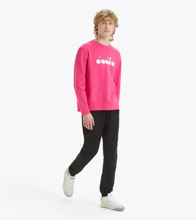 Sweat-shirt Crew Logo Sweat-shirt – Fabriqué en Italie – Unisexe Sweat-shirt Crew Logo Sweat-shirt – Fabriqué en Italie – Unisexe