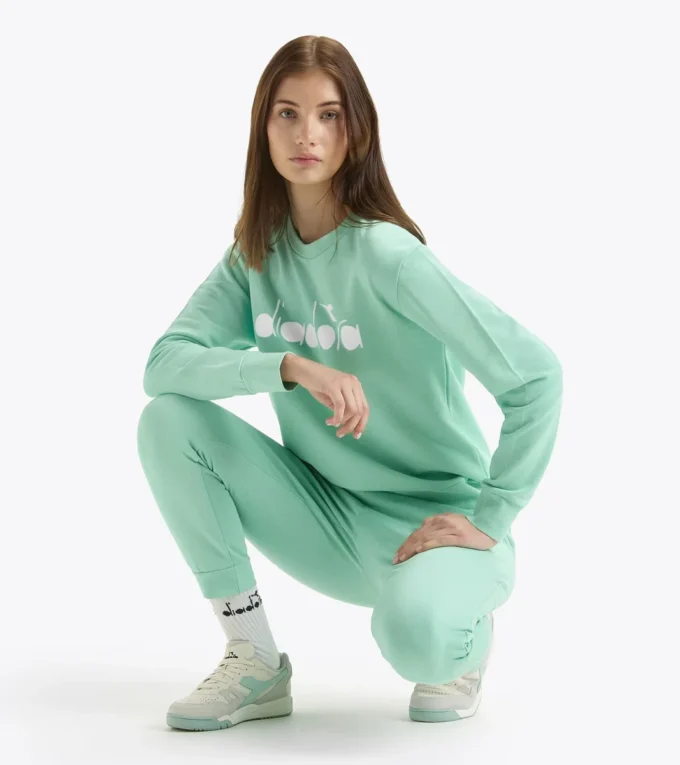 Sweat-shirt Crew Logo Sweat-shirt – Fabriqué en Italie – Unisexe Sweat-shirt Crew Logo Sweat-shirt – Fabriqué en Italie – Unisexe