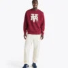 Sweat-shirt Crew Run Valley Sweat-shirt à col rond inspiré du style universitaire – Run Valley Sweat-shirt Crew Run Valley Sweat-shirt à col rond inspiré du style universitaire – Run Valley