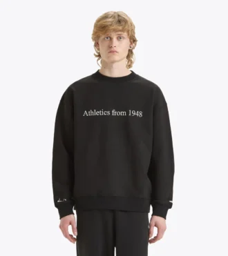 Sweat-shirt Crew Sweat-shirt à col rond Legacy – Fabriqué en Italie – Unisexe