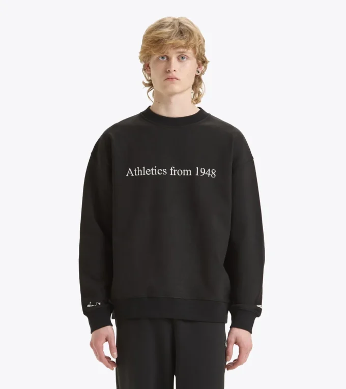 Sweat-shirt Crew Sweat-shirt à col rond Legacy – Fabriqué en Italie – Unisexe Sweat-shirt Crew Sweat-shirt à col rond Legacy – Fabriqué en Italie – Unisexe