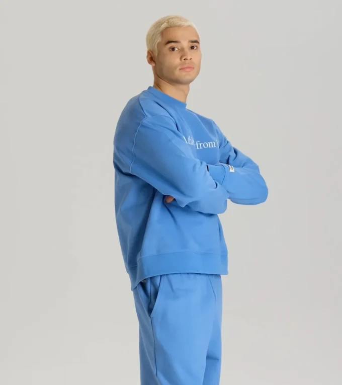 Sweat-shirt Crew Sweat-shirt à col rond Legacy – Fabriqué en Italie – Unisexe Sweat-shirt Crew Sweat-shirt à col rond Legacy – Fabriqué en Italie – Unisexe