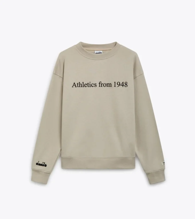 Sweat-shirt Crew Sweat-shirt à col rond Legacy – Fabriqué en Italie – Unisexe Sweat-shirt Crew Sweat-shirt à col rond Legacy – Fabriqué en Italie – Unisexe