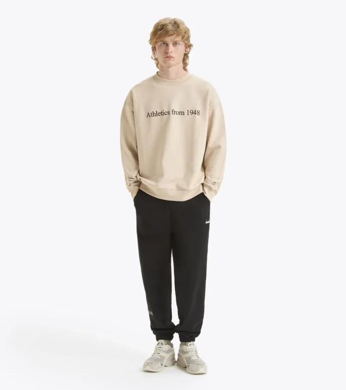 Sweat-shirt Crew Sweat-shirt à col rond Legacy – Fabriqué en Italie – Unisexe Sweat-shirt Crew Sweat-shirt à col rond Legacy – Fabriqué en Italie – Unisexe