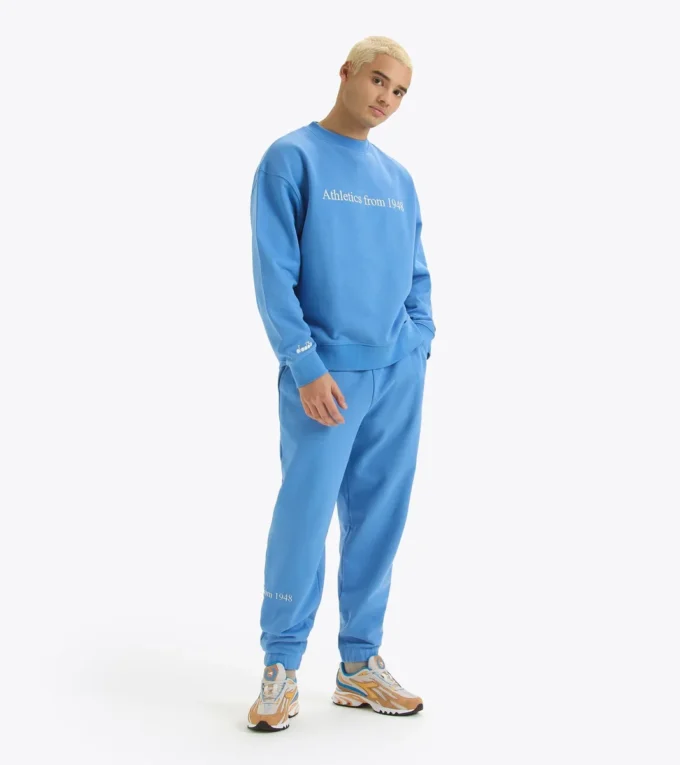 Sweat-shirt Crew Sweat-shirt à col rond Legacy – Fabriqué en Italie – Unisexe Sweat-shirt Crew Sweat-shirt à col rond Legacy – Fabriqué en Italie – Unisexe