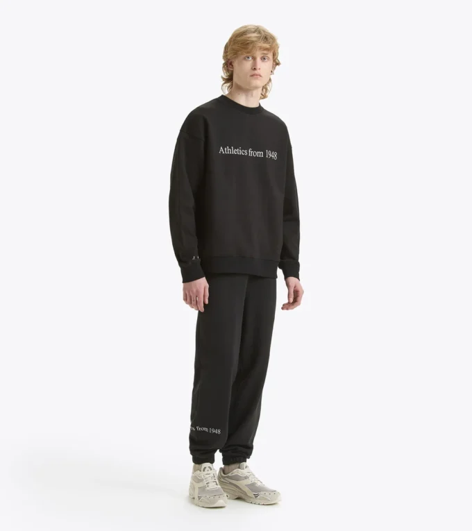 Sweat-shirt Crew Sweat-shirt à col rond Legacy – Fabriqué en Italie – Unisexe Sweat-shirt Crew Sweat-shirt à col rond Legacy – Fabriqué en Italie – Unisexe