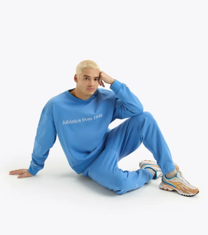 Sweat-shirt Crew Sweat-shirt à col rond Legacy – Fabriqué en Italie – Unisexe Sweat-shirt Crew Sweat-shirt à col rond Legacy – Fabriqué en Italie – Unisexe