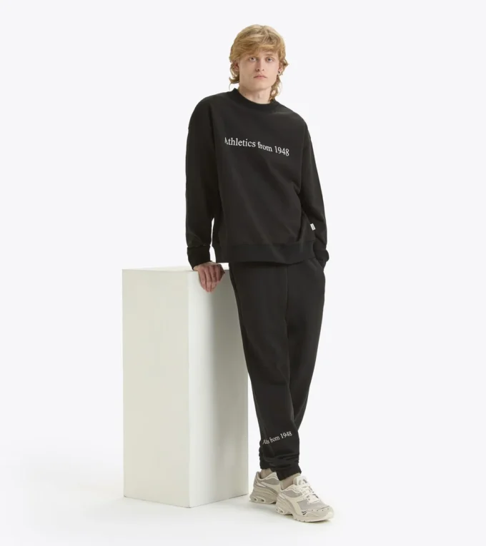 Sweat-shirt Crew Sweat-shirt à col rond Legacy – Fabriqué en Italie – Unisexe Sweat-shirt Crew Sweat-shirt à col rond Legacy – Fabriqué en Italie – Unisexe