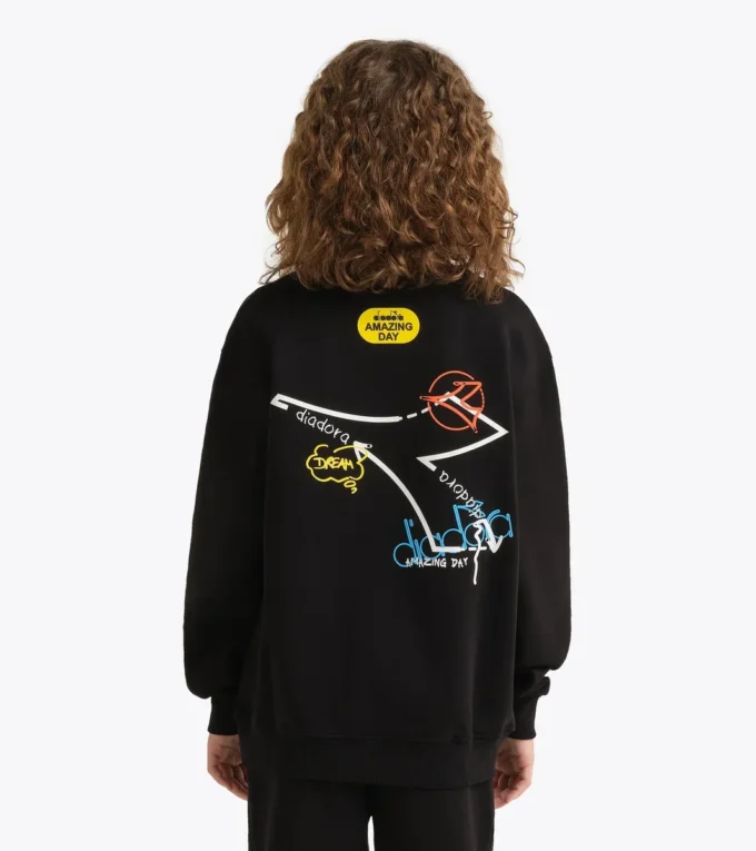 Sweat-shirt JB. Sweatshirt Crew Comic – Garçons