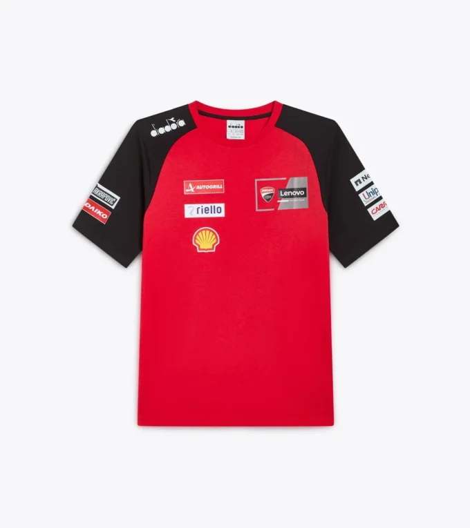T-shirt Ducati Replica Mgp24 Sportif T-shirt réplique Ducati 2024 MotoGP T-shirt Ducati Replica Mgp24 Sportif T-shirt réplique Ducati 2024 MotoGP