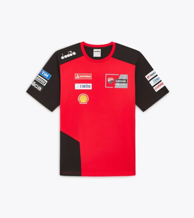 T-shirt Ducati Replica Mgp25 Sportif T-shirt réplique Ducati 2025 MotoGP T-shirt Ducati Replica Mgp25 Sportif T-shirt réplique Ducati 2025 MotoGP