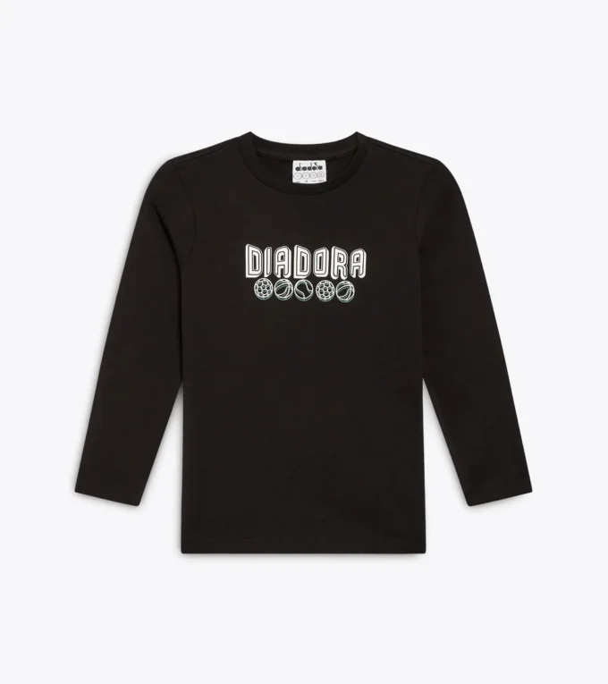 T-shirt Jb. Ls Logo T-shirt à manches longues en coton – Garçon