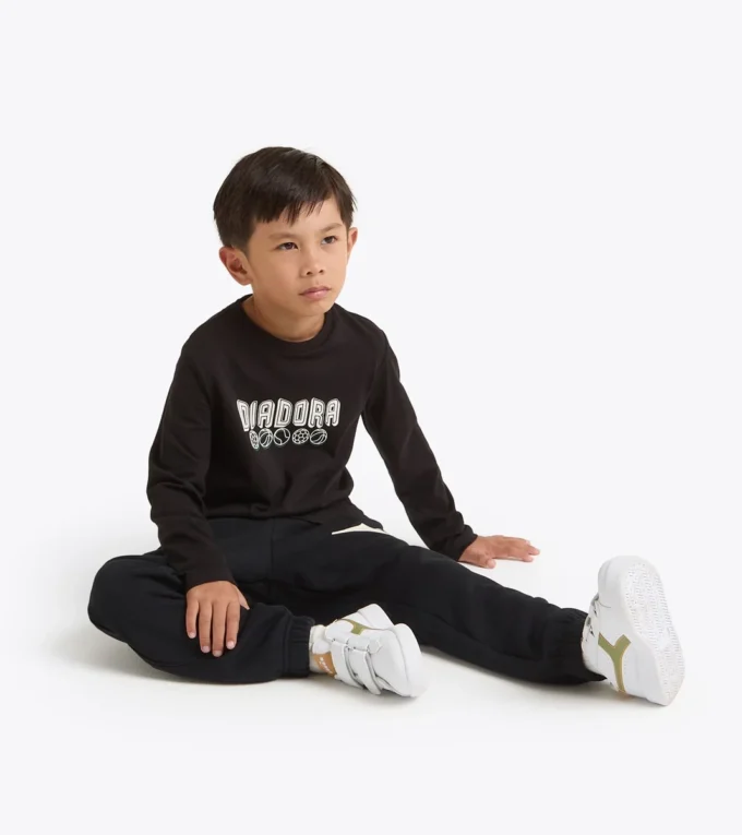 T-shirt Jb. Ls Logo T-shirt à manches longues en coton – Garçon