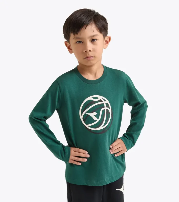 T-shirt Jb. Ls Logo T-shirt à manches longues en coton – Garçon