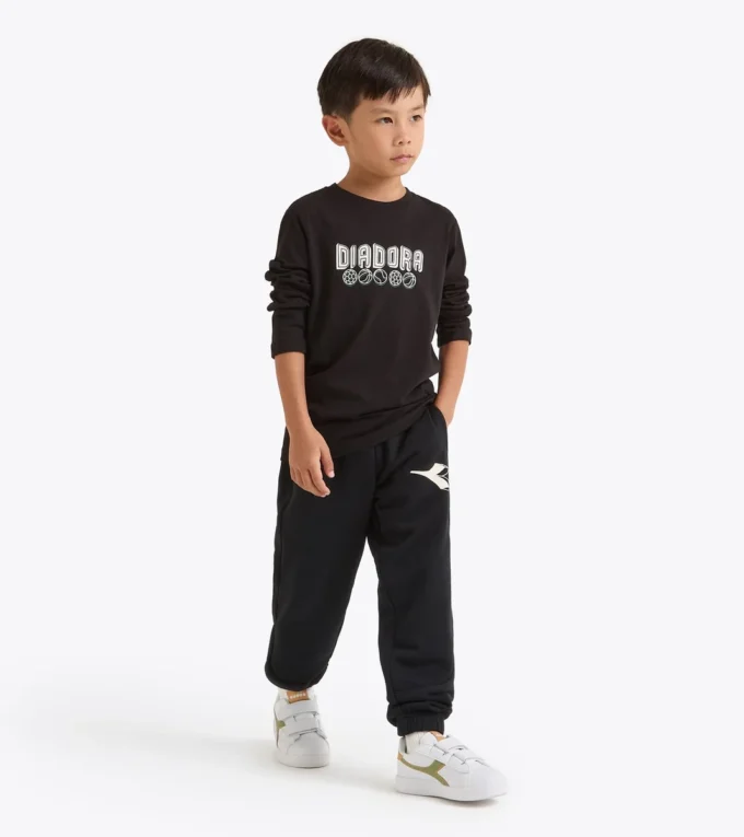 T-shirt Jb. Ls Logo T-shirt à manches longues en coton – Garçon
