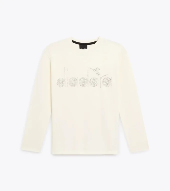 T-shirt Jg. Ls Rhinestone T-shirt à manches longues – Filles T-shirt Jg. Ls Rhinestone T-shirt à manches longues – Filles