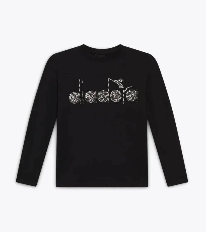 T-shirt Jg. Ls Rhinestone T-shirt à manches longues – Filles