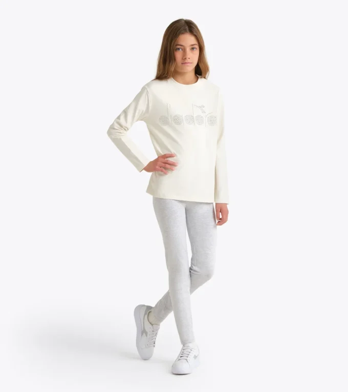 T-shirt Jg. Ls Rhinestone T-shirt à manches longues – Filles T-shirt Jg. Ls Rhinestone T-shirt à manches longues – Filles