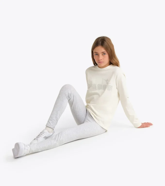 T-shirt Jg. Ls Rhinestone T-shirt à manches longues – Filles T-shirt Jg. Ls Rhinestone T-shirt à manches longues – Filles