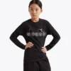 T-shirt Jg. Ls Rhinestone T-shirt à manches longues – Filles