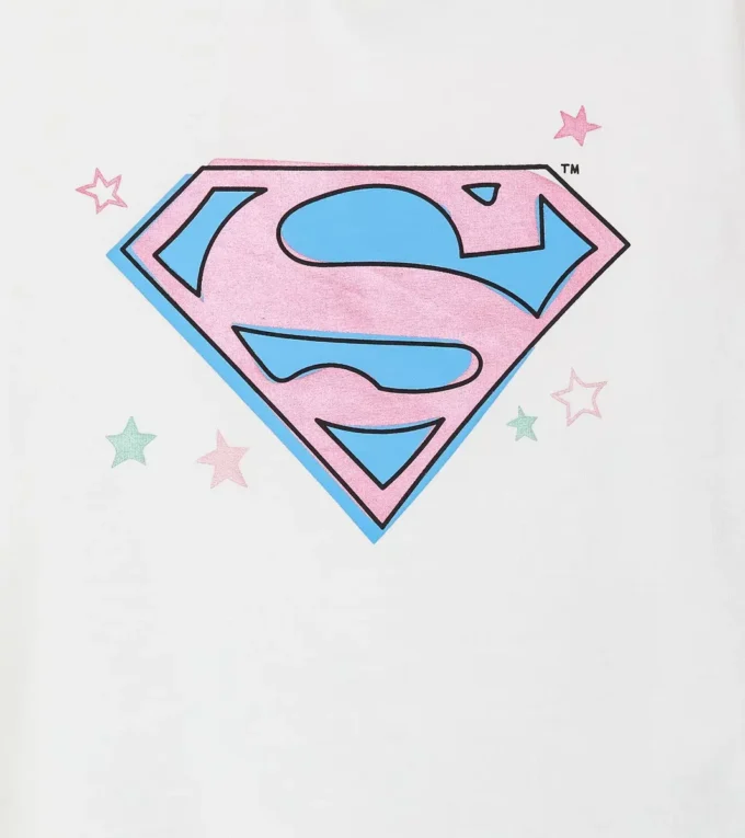 T-shirt Jg.T-Shirt Ss Supergirl Superheroine – Fille