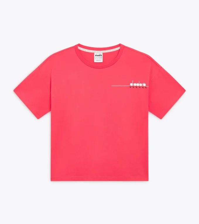 T-shirt L. Ss Ii Ess. Sports T-shirt en coton – Coupe confortable T-shirt L. Ss Ii Ess. Sports T-shirt en coton – Coupe confortable
