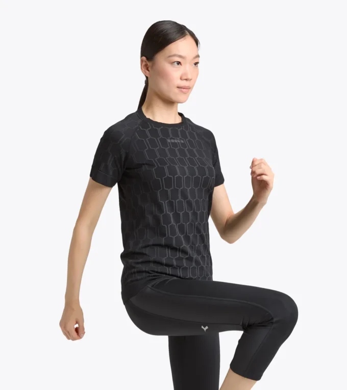 T-shirt L. Ss Skin Friendly T-shirt de course à manches courtes T-shirt L. Ss Skin Friendly T-shirt de course à manches courtes