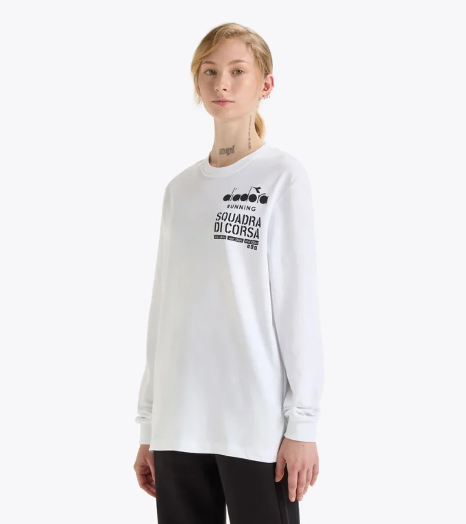 T-shirt Ls Squadra Di Corsa Squadra di Corsa T-shirt à manches longues – Coton recyclé – Unisexe T-shirt Ls Squadra Di Corsa Squadra di Corsa T-shirt à manches longues – Coton recyclé – Unisexe