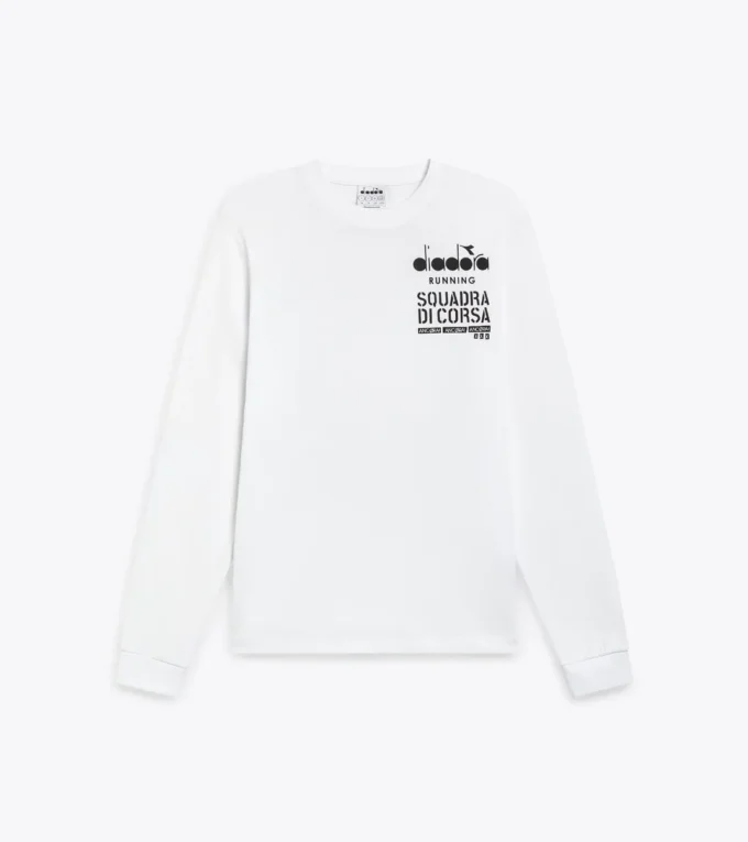 T-shirt Ls Squadra Di Corsa Squadra di Corsa T-shirt à manches longues – Coton recyclé – Unisexe T-shirt Ls Squadra Di Corsa Squadra di Corsa T-shirt à manches longues – Coton recyclé – Unisexe