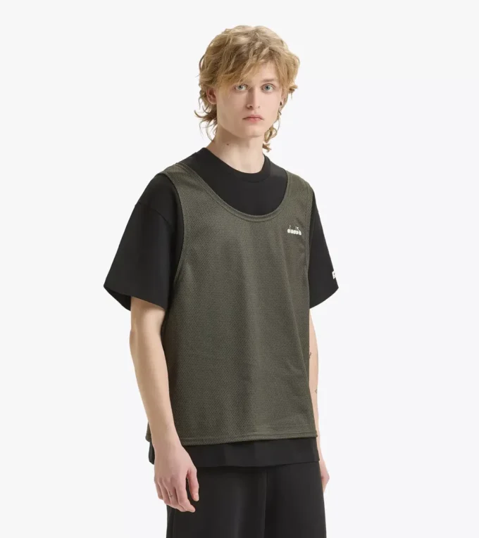 T-shirt Ss 2-en-1 Ensemble t-shirt et débardeur Legacy – Fabriqué en Italie – Unisexe T-shirt Ss 2-en-1 Ensemble t-shirt et débardeur Legacy – Fabriqué en Italie – Unisexe