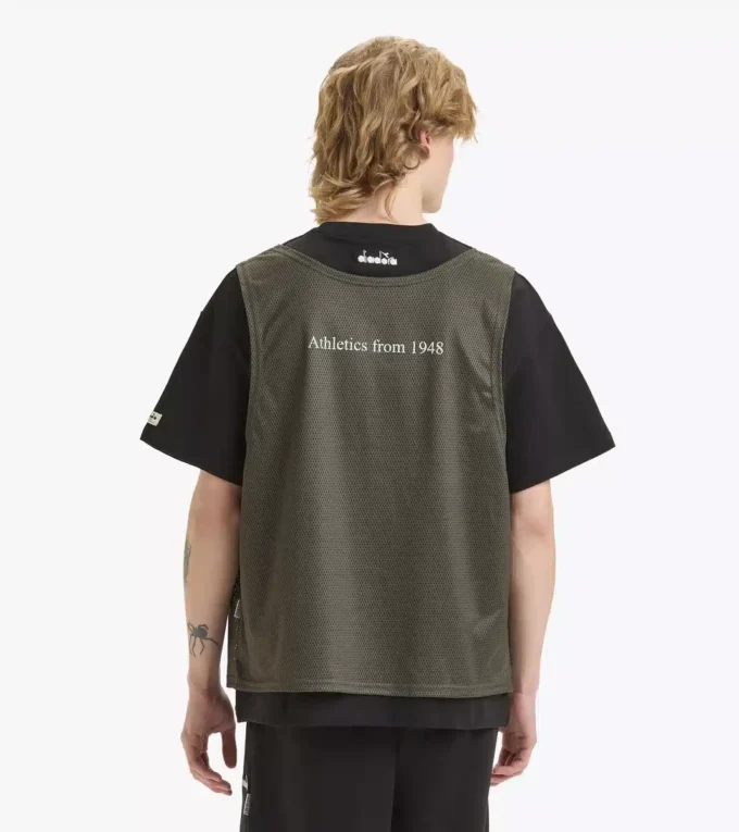 T-shirt Ss 2-en-1 Ensemble t-shirt et débardeur Legacy – Fabriqué en Italie – Unisexe T-shirt Ss 2-en-1 Ensemble t-shirt et débardeur Legacy – Fabriqué en Italie – Unisexe