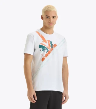 T-shirt Ss Tennis 90 T-shirt inspiré des années 90 – Fabriqué en Italie