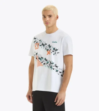 T-shirt Ss Tennis 90 T-shirt inspiré des années 90 – Fabriqué en Italie