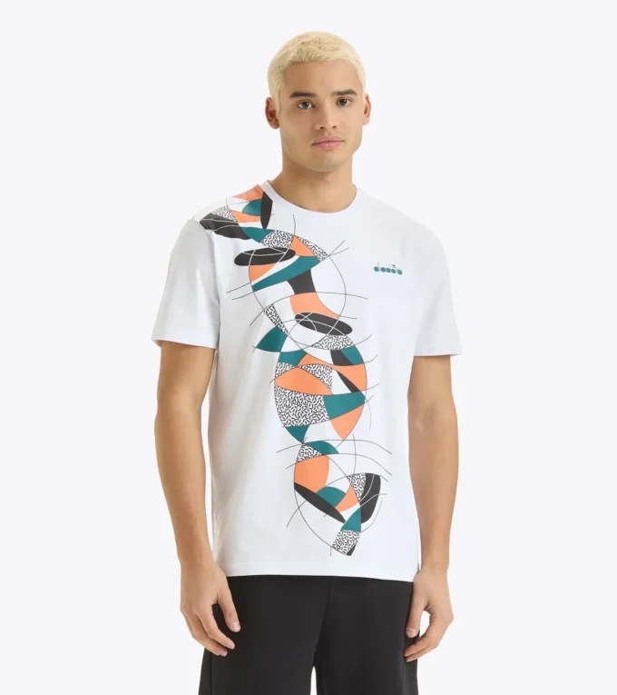 T-shirt Ss Tennis 90 T-shirt inspiré des années 90 – Fabriqué en Italie T-shirt Ss Tennis 90 T-shirt inspiré des années 90 – Fabriqué en Italie