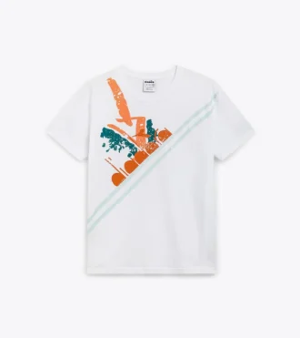 T-shirt Ss Tennis 90 T-shirt inspiré des années 90 – Fabriqué en Italie