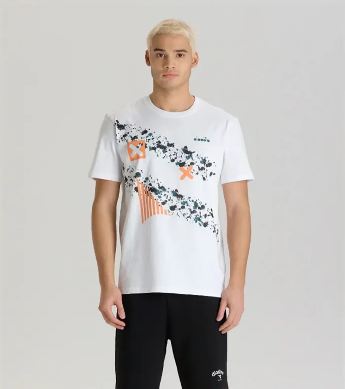 T-shirt Ss Tennis 90 T-shirt inspiré des années 90 – Fabriqué en Italie T-shirt Ss Tennis 90 T-shirt inspiré des années 90 – Fabriqué en Italie
