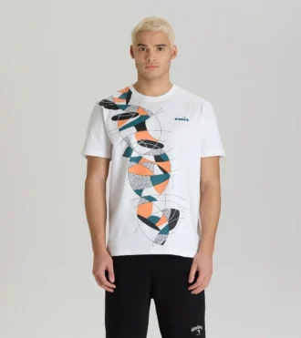 T-shirt Ss Tennis 90 T-shirt inspiré des années 90 – Fabriqué en Italie