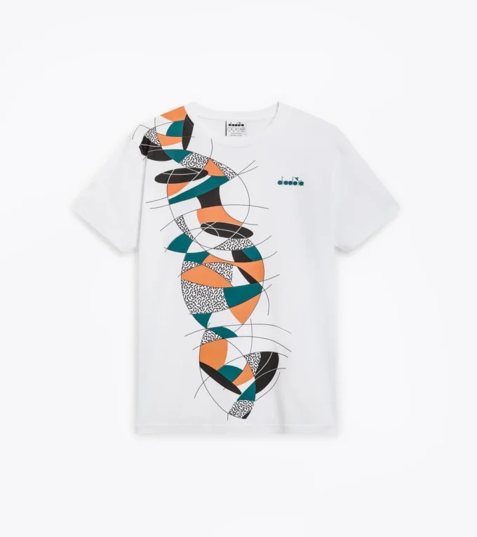 T-shirt Ss Tennis 90 T-shirt inspiré des années 90 – Fabriqué en Italie T-shirt Ss Tennis 90 T-shirt inspiré des années 90 – Fabriqué en Italie